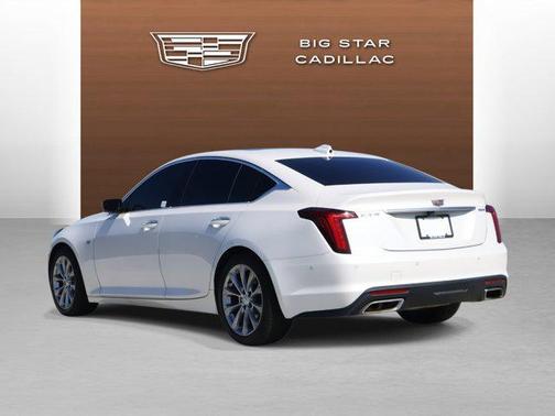 Crystal White Tricoat 2024 Cadillac CT5 Premium Luxury