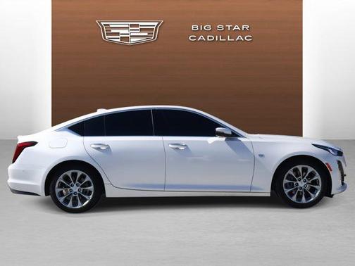 Crystal White Tricoat 2024 Cadillac CT5 Premium Luxury