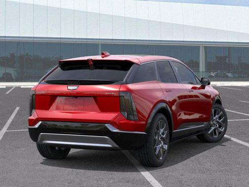 Radiant Red Tintcoat 2026 Cadillac OPTIQ Luxury