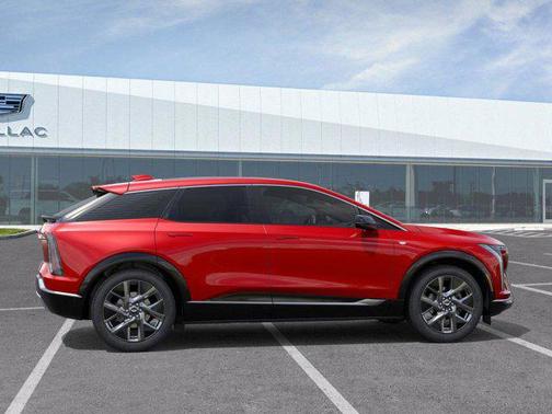 Radiant Red Tintcoat 2026 Cadillac OPTIQ Luxury