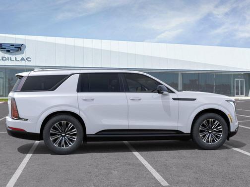 Vibrant White Tricoat 2026 Cadillac Escalade IQL Sport