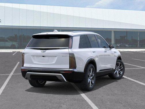 Vibrant White Tricoat 2026 Cadillac VISTIQ Luxury