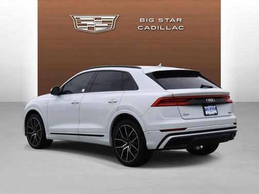 Glacier White Metallic 2021 Audi Q8 55 Premium Plus