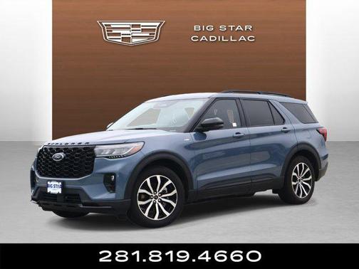 Vapor Blue Metallic 2025 Ford Explorer ST-Line