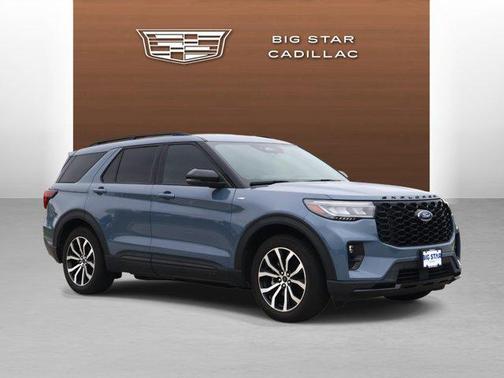Vapor Blue Metallic 2025 Ford Explorer ST-Line