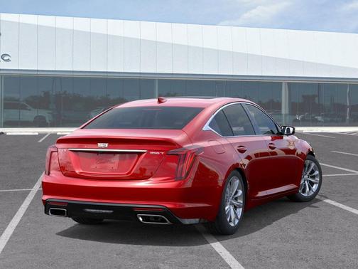Radiant Red Tintcoat 2026 Cadillac CT5 Premium Luxury