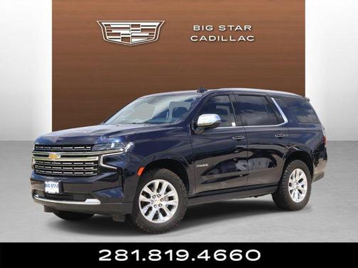 Midnight Blue Metallic 2024 Chevrolet Tahoe Premier