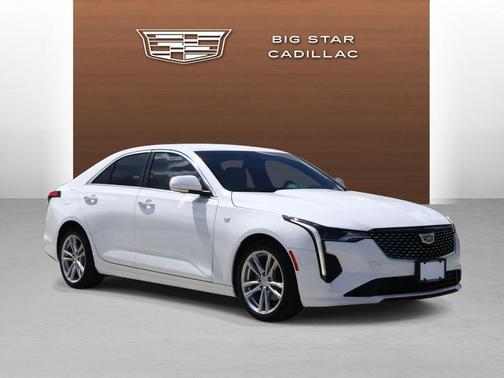 Summit White 2024 Cadillac CT4 Luxury