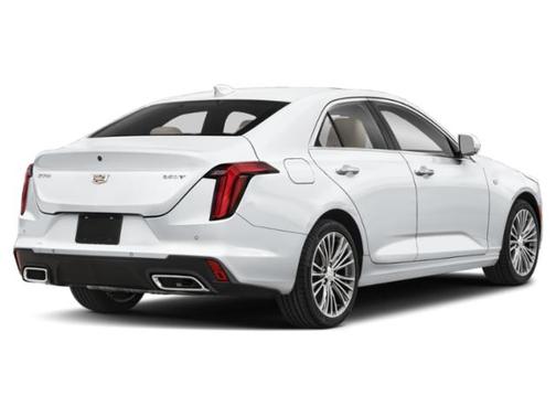 Summit White 2024 Cadillac CT4 Luxury