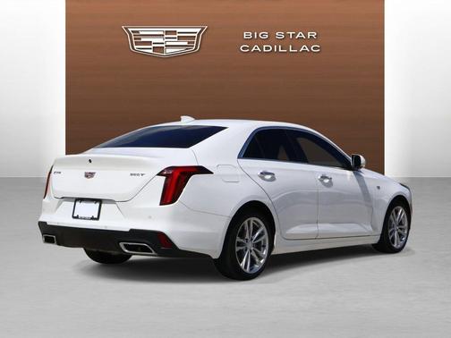 Summit White 2024 Cadillac CT4 Luxury