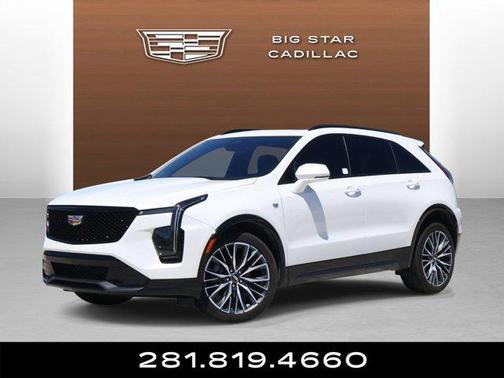 Crystal White Tricoat 2024 Cadillac XT4 Sport