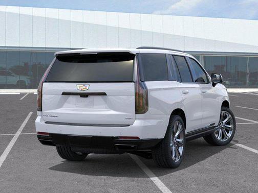 Vibrant White Tricoat 2026 Cadillac Escalade Sport