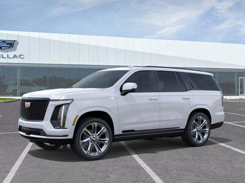 Vibrant White Tricoat 2026 Cadillac Escalade Sport
