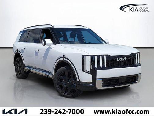 Glacial White Pearl 2027 Kia Telluride Hybrid SX