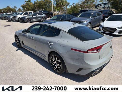 Ceramic Silver 2023 Kia Stinger GT-Line
