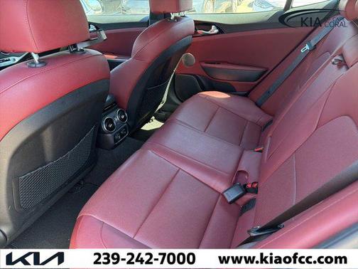 Ceramic Silver 2023 Kia Stinger GT-Line