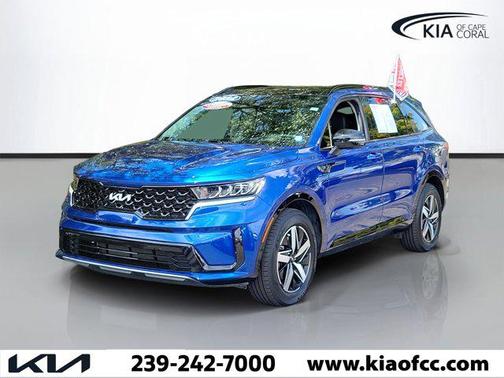 Sapphire Blue 2022 Kia Sorento S