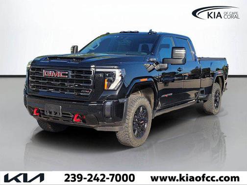 Onyx Black 2024 GMC Sierra 2500 AT4