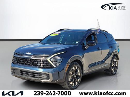 Vesta Blue 2024 Kia Sportage Plug-In Hybrid X-Line Prestige