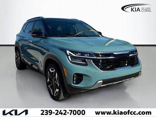 Pluton Blue/Black Roof 2026 Kia Seltos SX