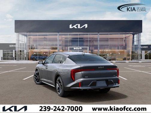 Steel Gray 2026 Kia K4 GT-Line