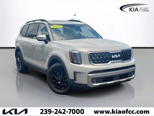 Wolf Gray 2023 Kia Telluride SX X-Pro