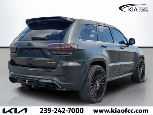 Billet Silver Metallic Clearcoat 2018 Jeep Grand Cherokee Trackhawk