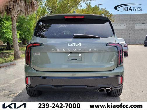 Jungle Green 2024 Kia Telluride SX X-Line