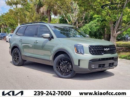Jungle Green 2024 Kia Telluride SX X-Line