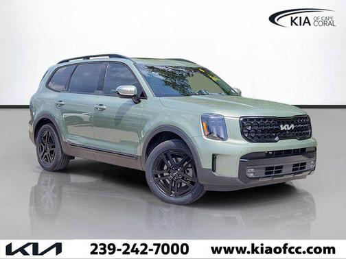 Jungle Green 2024 Kia Telluride SX X-Line