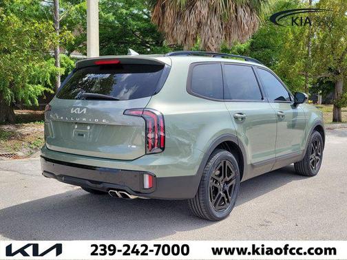 Jungle Green 2024 Kia Telluride SX X-Line