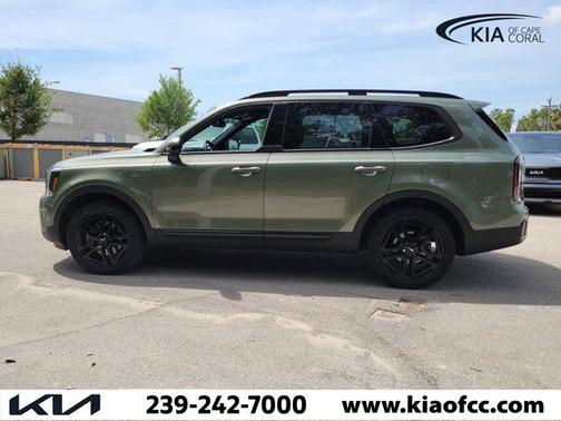 Jungle Green 2024 Kia Telluride SX X-Line