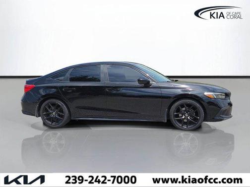 Crystal Black Pearl 2022 Honda Civic Sport