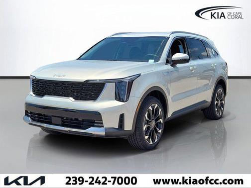 Ivory Silver 2026 Kia Sorento EX