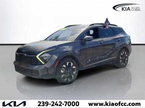 Gravity Gray 2023 Kia Sportage X-Line