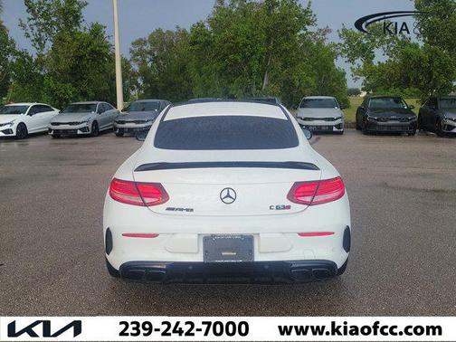 Polar White 2021 Mercedes-Benz AMG C 63 S