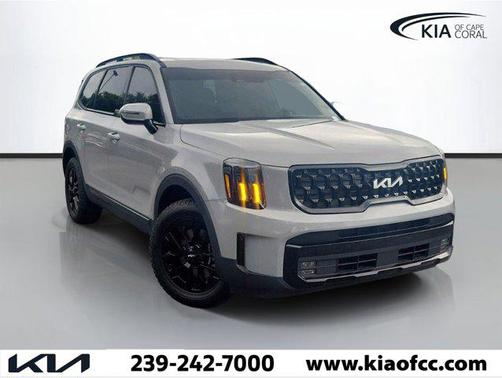 Wolf Gray 2024 Kia Telluride SX X-Pro