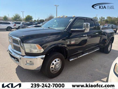 Black Clearcoat 2012 RAM 3500 Laramie