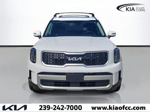 Glacial White Pearl 2024 Kia Telluride EX