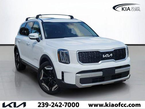 Glacial White Pearl 2024 Kia Telluride EX