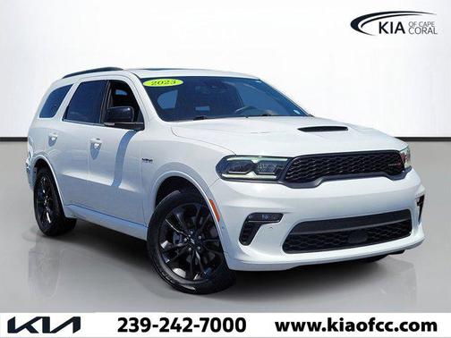 White Knuckle Clearcoat 2023 Dodge Durango R/T Plus RWD