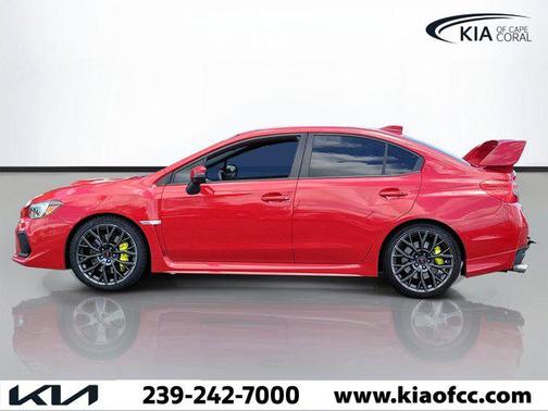 Pure Red 2019 Subaru WRX STI Base