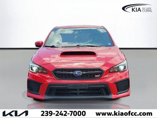 Pure Red 2019 Subaru WRX STI Base