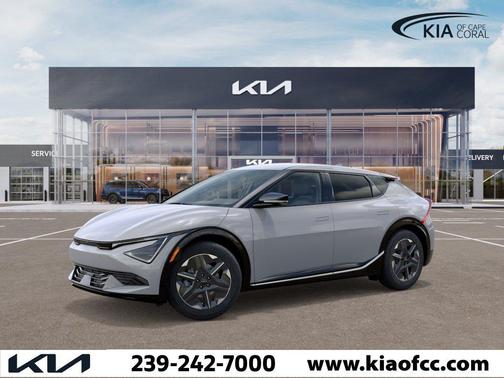 Wolf Gray 2026 Kia EV6 Light Long Range RWD
