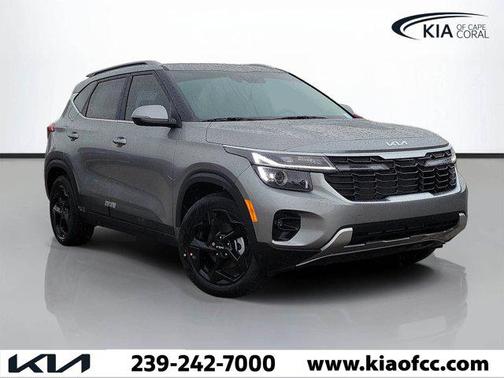 Steel Gray 2026 Kia Seltos EX