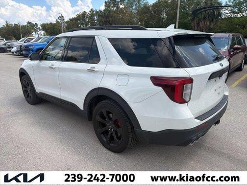 STAR WHITE MET TRI-COAT 2022 Ford Explorer ST