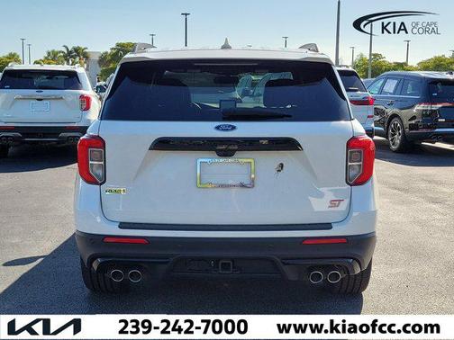STAR WHITE MET TRI-COAT 2022 Ford Explorer ST
