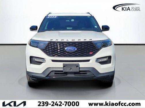 STAR WHITE MET TRI-COAT 2022 Ford Explorer ST