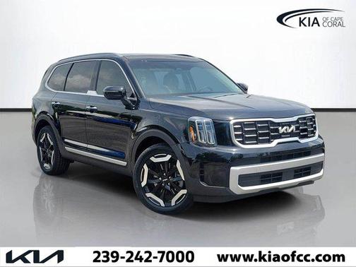 Ebony Black 2024 Kia Telluride S
