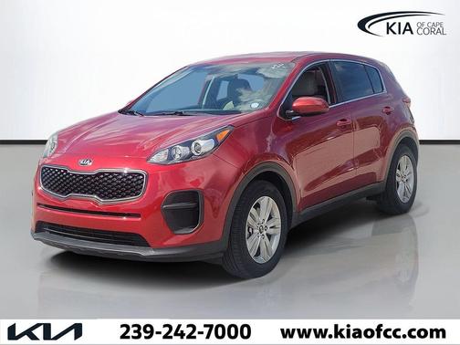 Hyper Red 2019 Kia Sportage LX